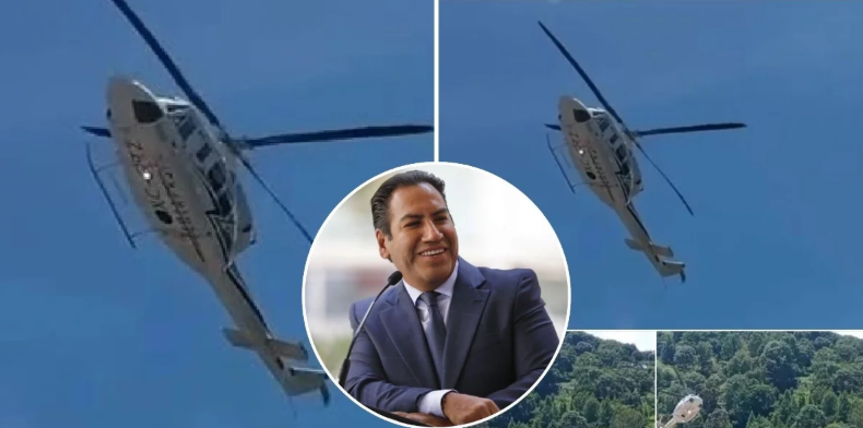Aterriza de emergencia Gobernador de Chiapas