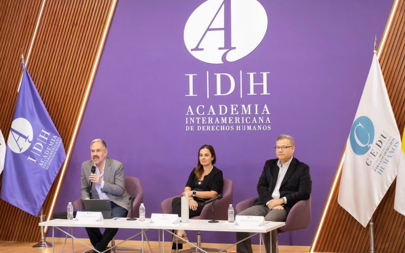 Participa José A. Rodríguez Canales en conferencia inaugural de la AIDH