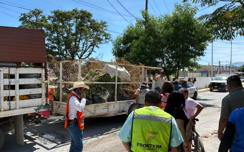 Refuerza Fronteralimpieza en escuelas