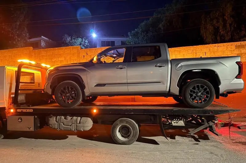 Cae en Ramos Arizpe por camioneta robada en N.L.