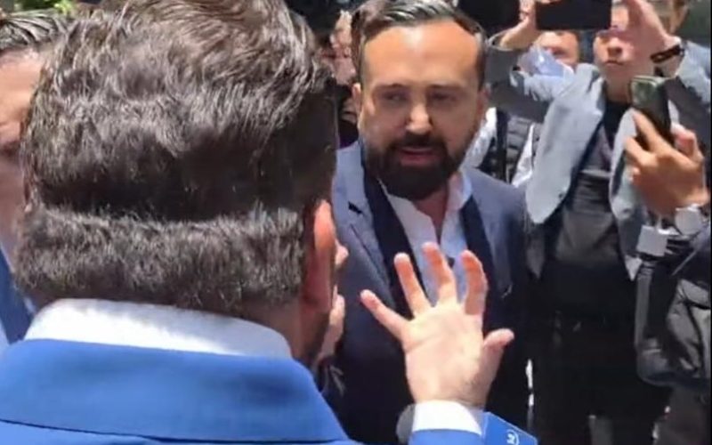 Intercambian diputados de PRI y Morena jaloneos e insultos