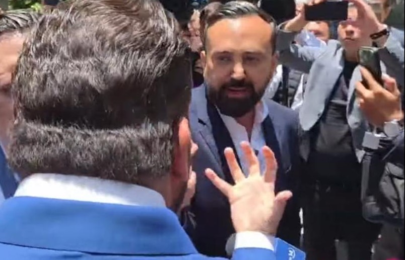 Intercambian diputados de PRI y Morena jaloneos e insultos