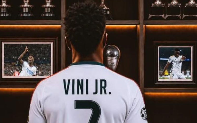 El Real Madrid asegura a Vinícius Jr hasta el 2032