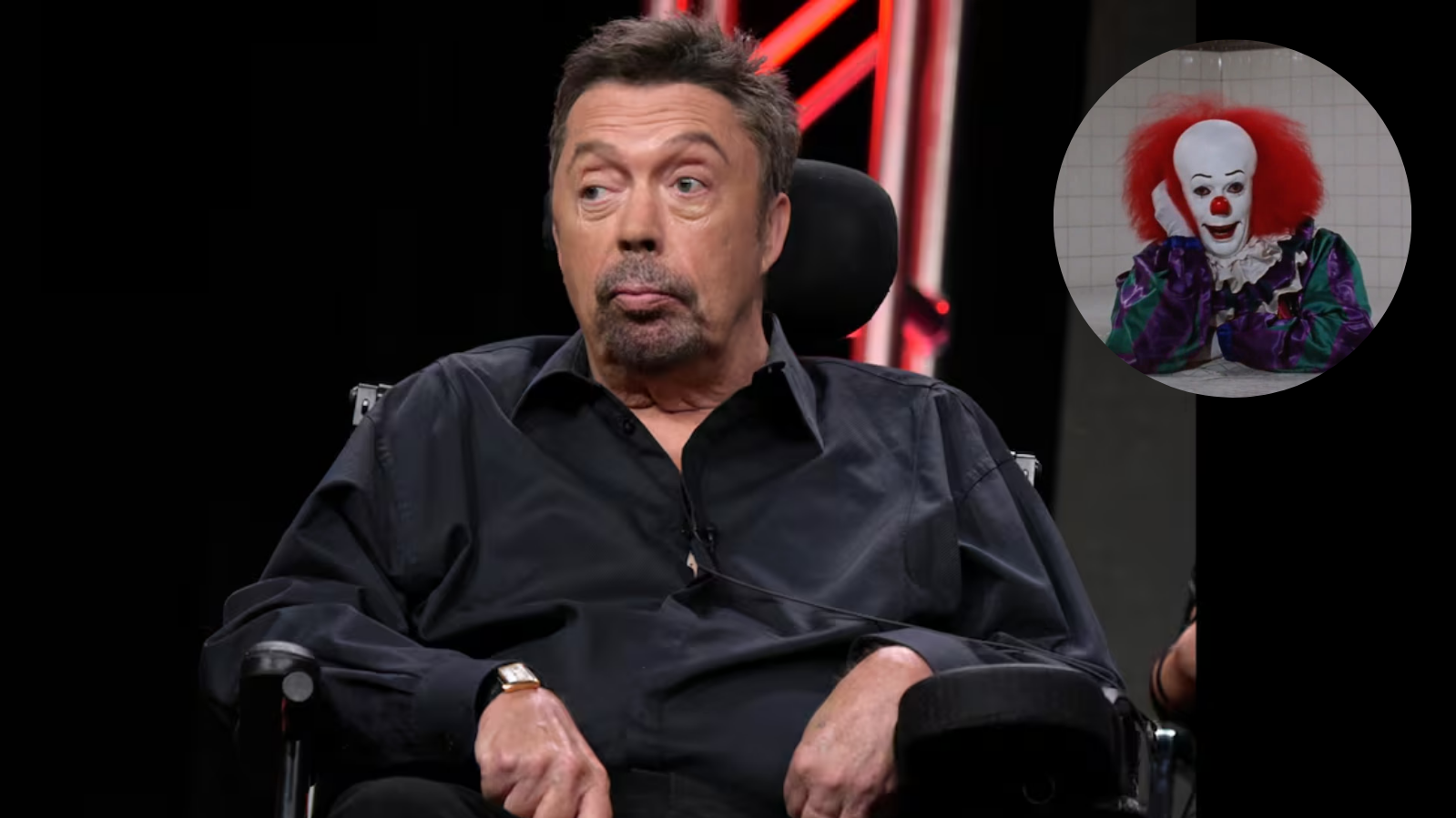 Tim Curry, el actor que desafió al miedo: de Pennywise a “no temer a la muert*” tras un derrame cerebral