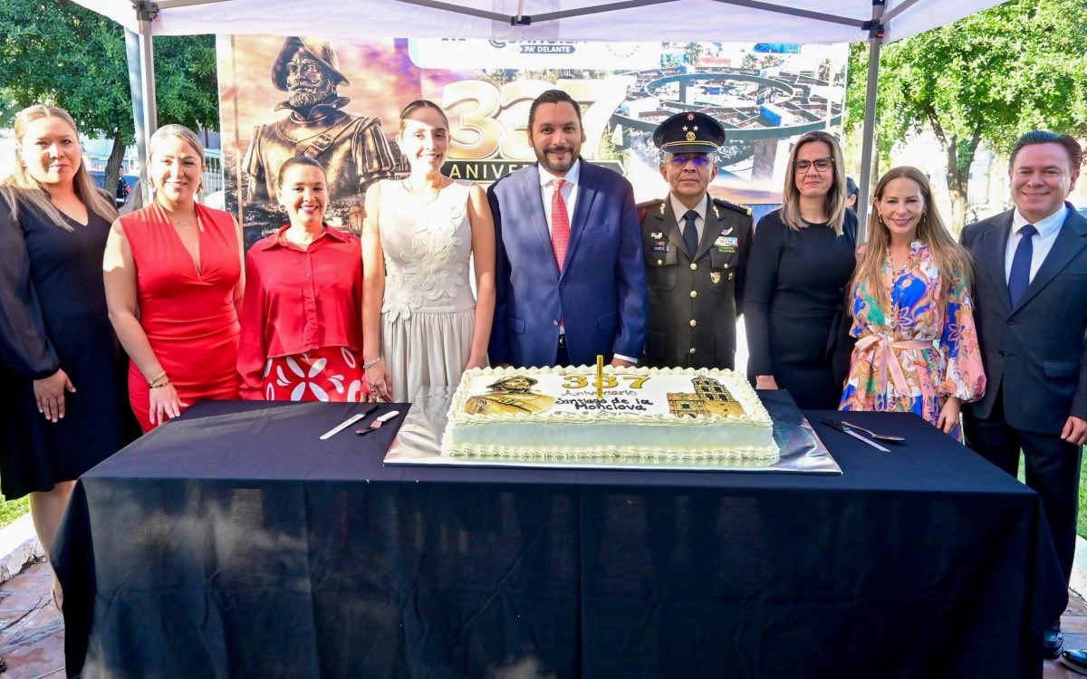 Encabeza Carlos la celebración del 337 Aniversario de Monclova