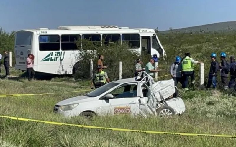 Choca y muere en la Saltillo-Torreón