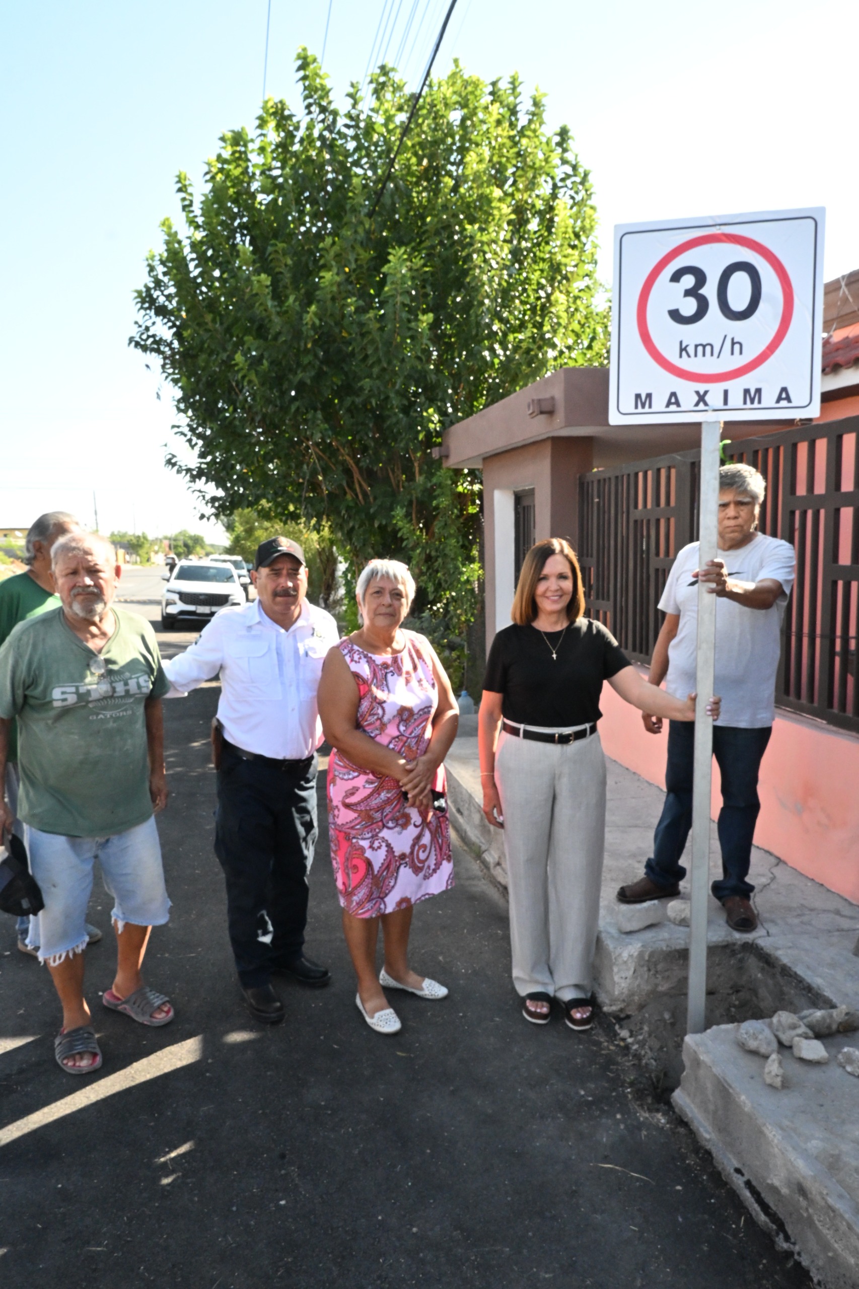 Refuerza Frontera seguridad vial con nueva señalética