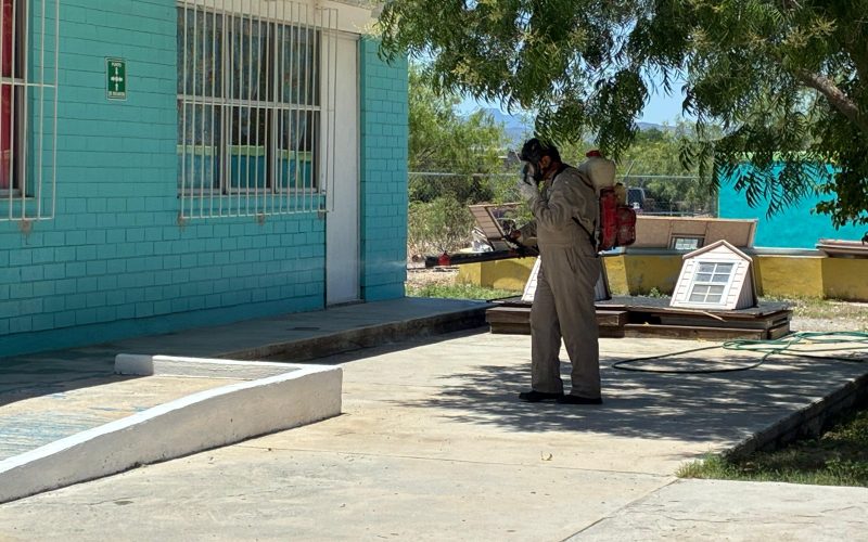 Fumigará Frontera escuelas antes del regreso a clases