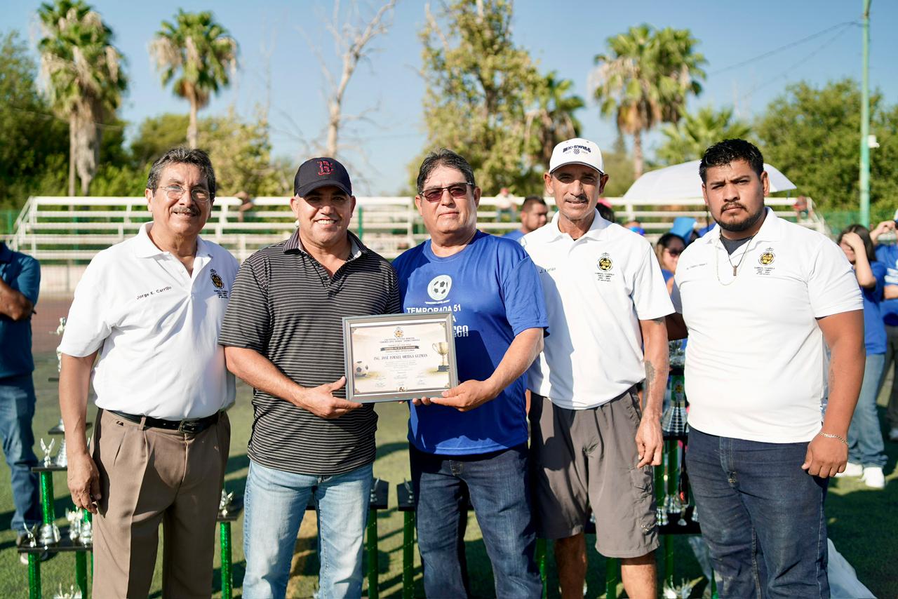 INAUGURA CHANO DÍAZ TEMPORADA 51 DE LA LIGA ESPECIAL DE FÚTBOL MUNICIPAL