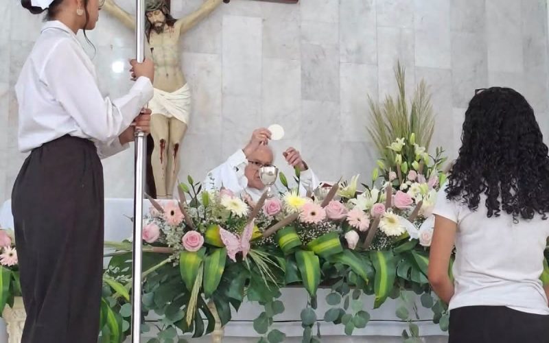 Celebración de Santo Domingo une a dominicas y franciscanos