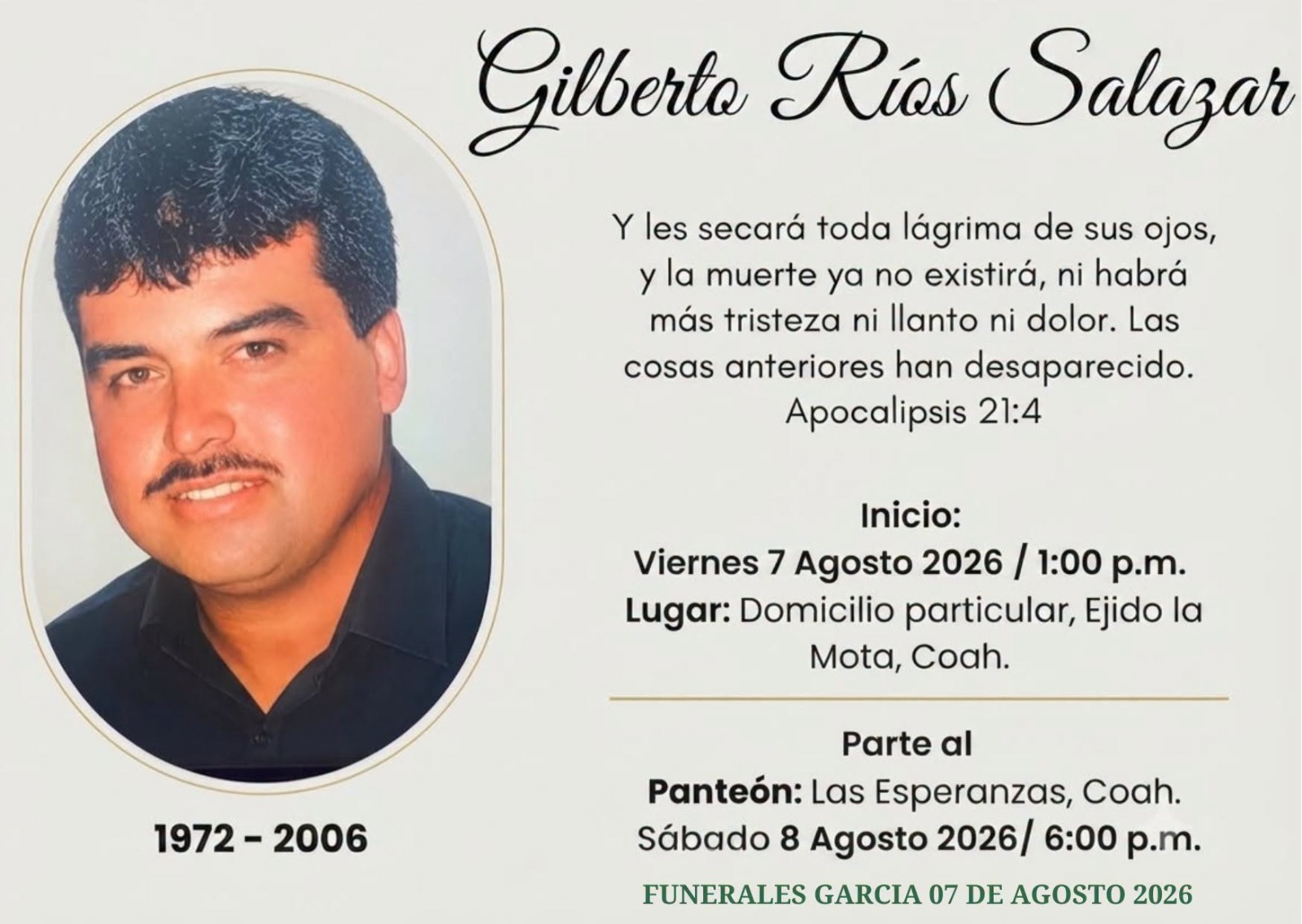 Dan cristiana sepultura a minero de Pasta de Conchos