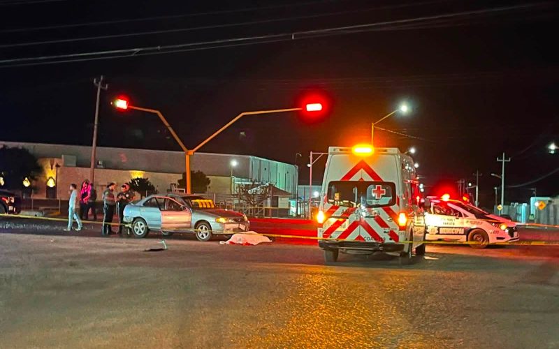 Fallece motociclista tras chocar en la 57