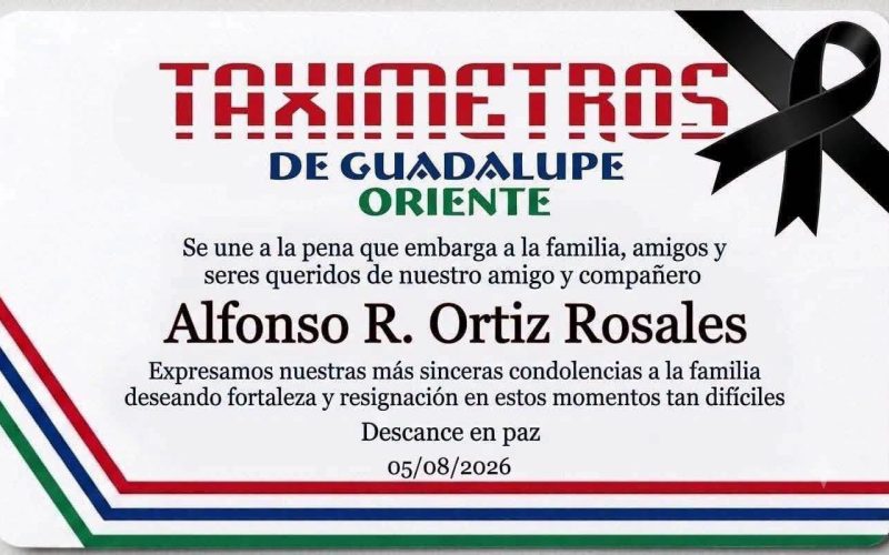 Fallece taxista de Monclova tras luchar por su vida 3 días
