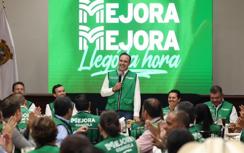 CON MEJORA COAHUILA VIENEN MÁS PROGRAMAS