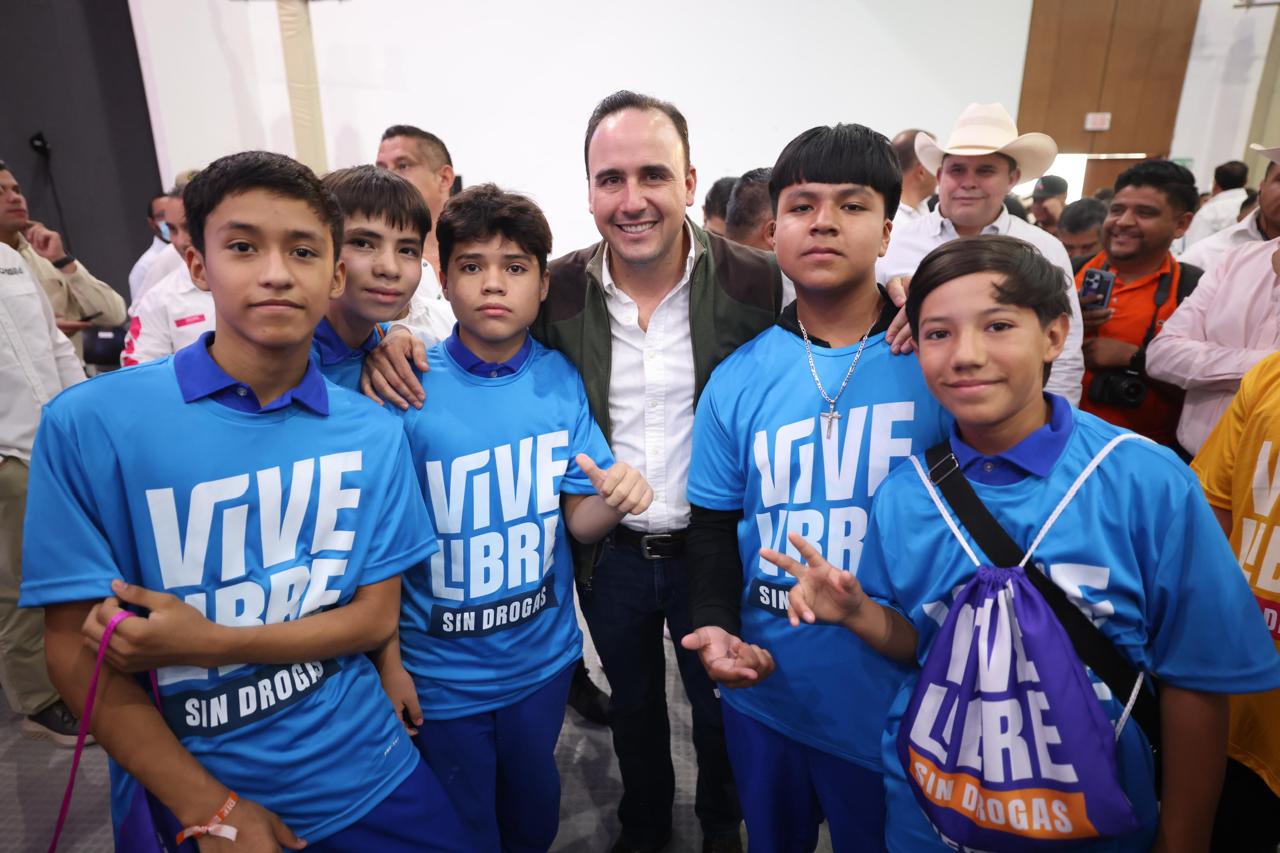 Vive Libre Sin Drogas fortalece prevención
