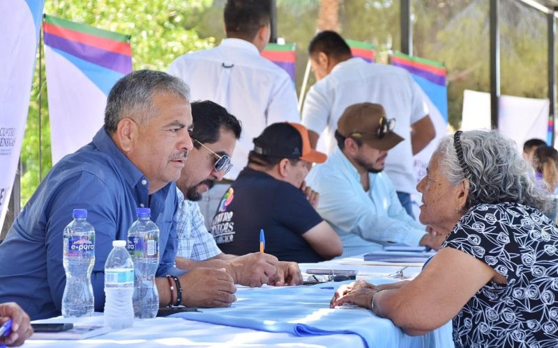 MANTIENE VÍCTOR LEIJA GOBIERNO QUE ESCUCHA Y ATIENDE A SU GENTE