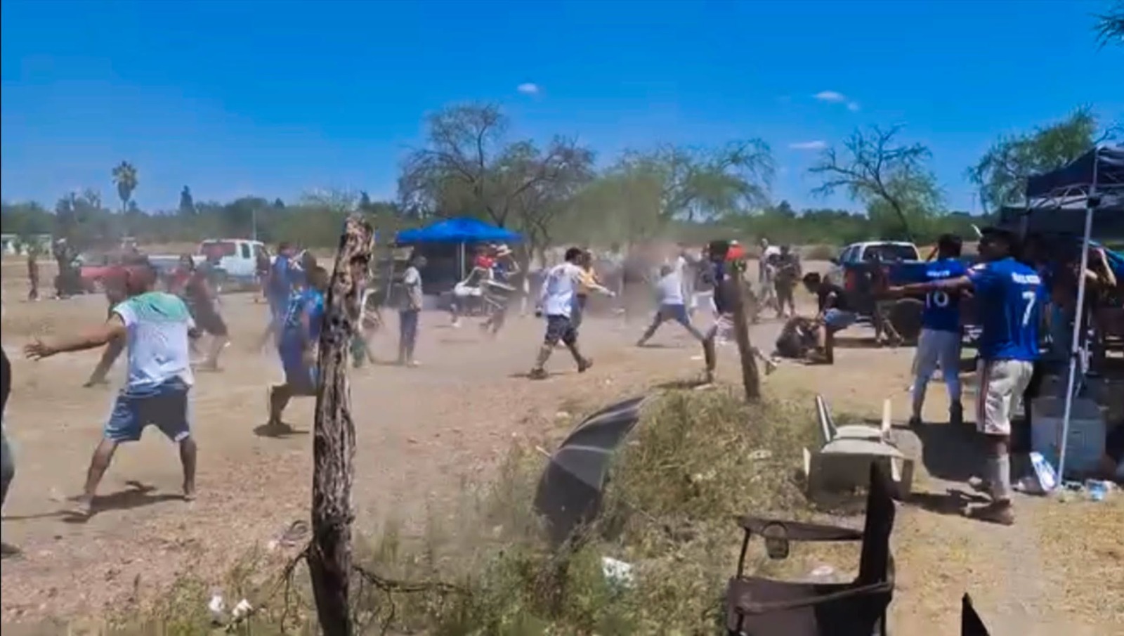Final de fútbol termina en riña