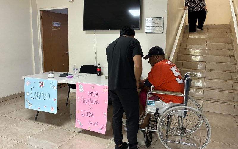 Frontera instala módulosde atención médica gratuita