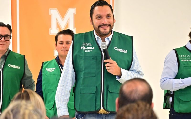 Suma esfuerzos Carlos con Mejora Coahuila