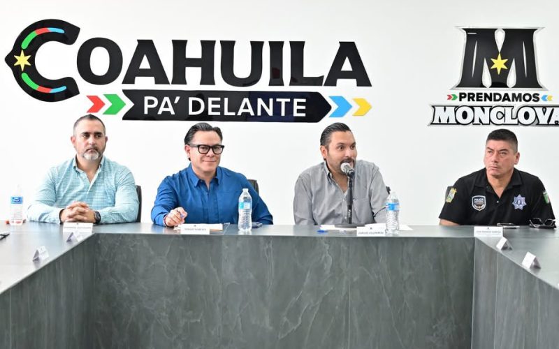 Ratifica Carlos Villarreal su compromiso con la seguridad