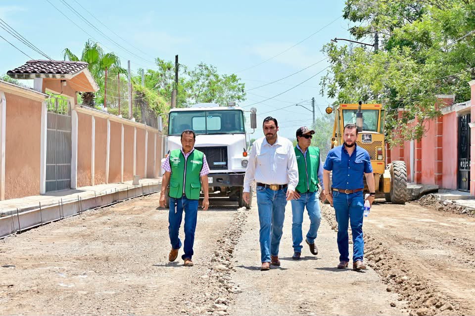 Supervisa Carlos Villarreal obras clave para Monclova