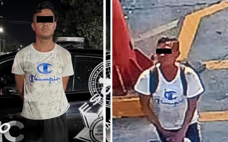 Capturan a hombre que lanzó a víctima a tráiler