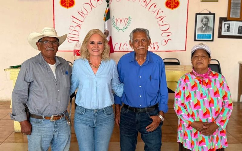 Atiende Alcaldesa las peticiones de jubilados