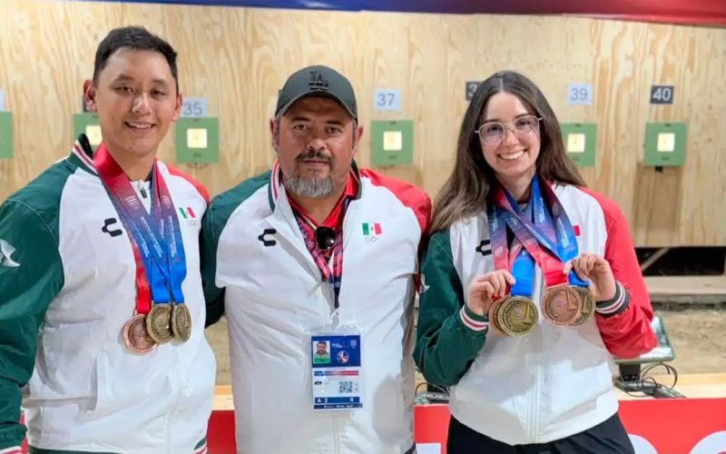 Coahuila suma oro y bronce en tiro deportivo internacional