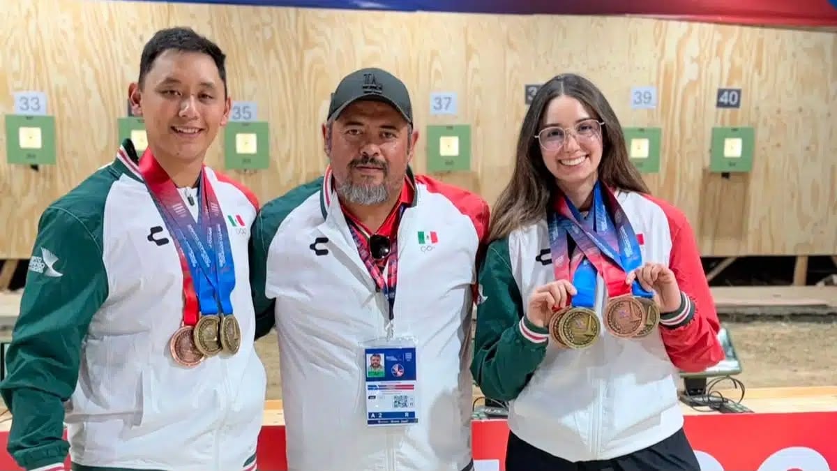 Coahuila suma oro y bronce en tiro deportivo internacional