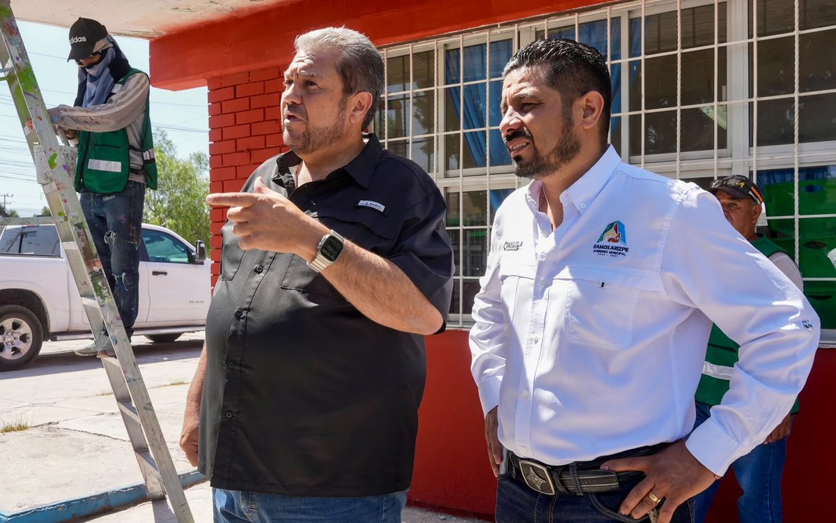 Alista Ramos escuelas para el regreso a clases