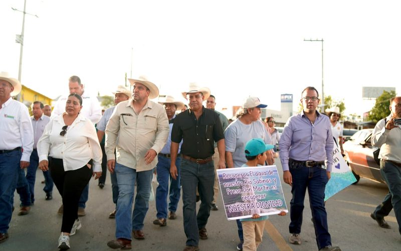 Se suma Chano Díaz a defensa del Río Sabinas