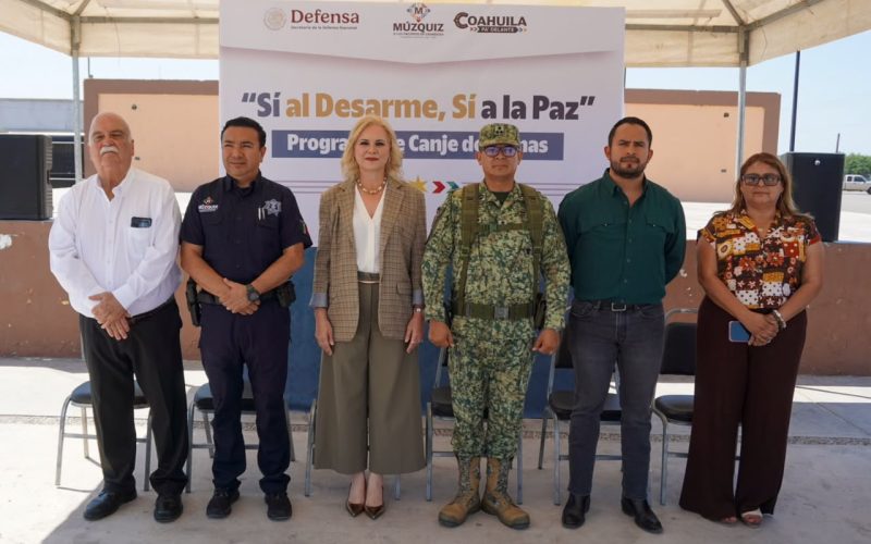 Inician la campaña de canje de armas