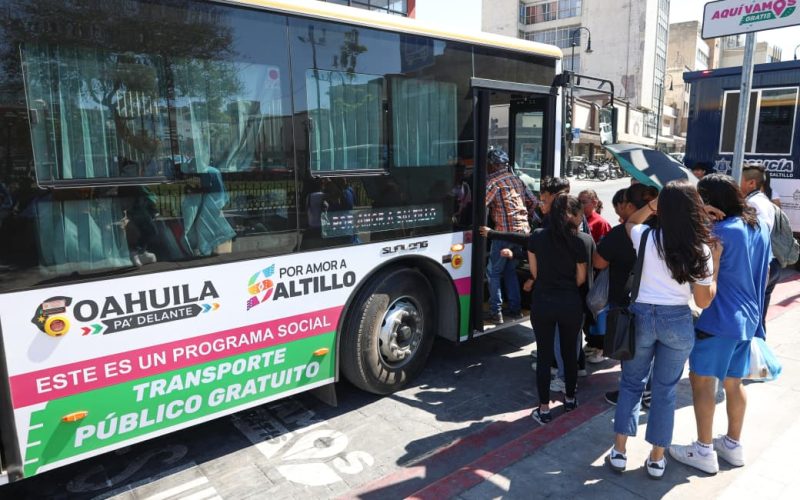 Ahorran familias 80 mdp con transporte