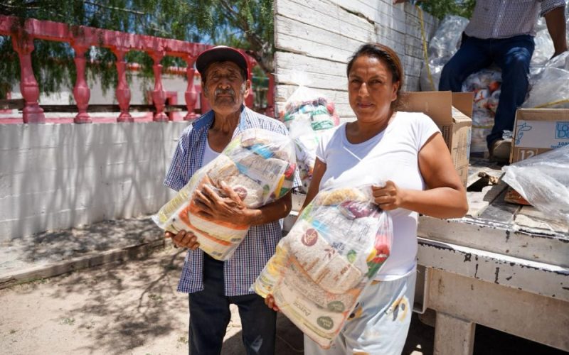 Lleva DIF Saltillo Alimentos de Corazón a la zona rural