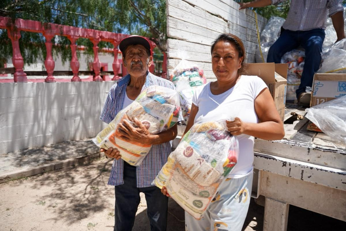 Lleva DIF Saltillo Alimentos de Corazón a la zona rural
