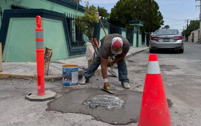 Reparan caja de válvulas en Zona Centro de San Buenaventura