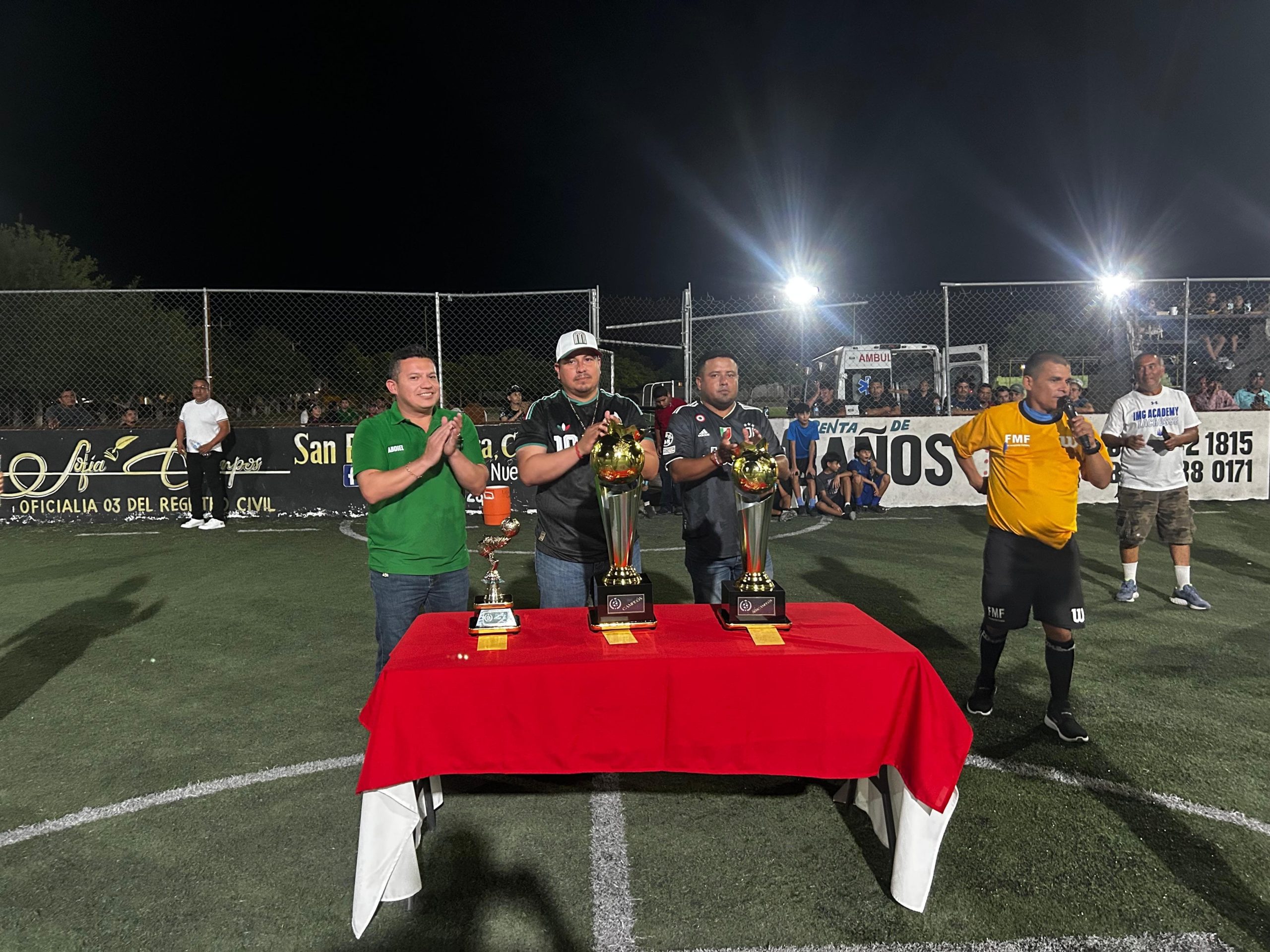 Equipo de Cuarta Generación se corona campeón de Fútbol 7