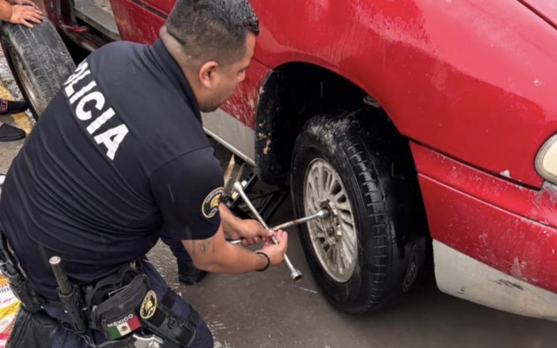Refuerza Seguridad Pública de San Buena atención ciudadana