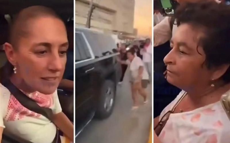 “TODOS OYEN, MENOS TU” LE GRITAN A SHEINBAUM