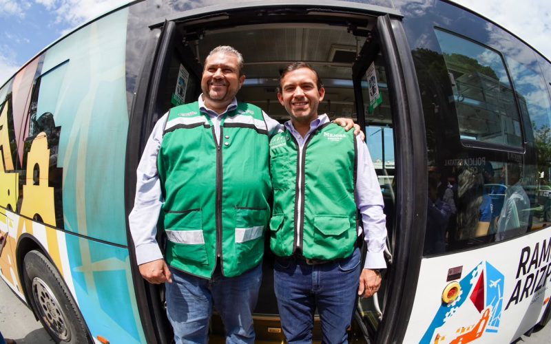 Supervisan Tomás Gutiérrez y Gabriel Elizondo la Ruta Estudiantil Gratuita
