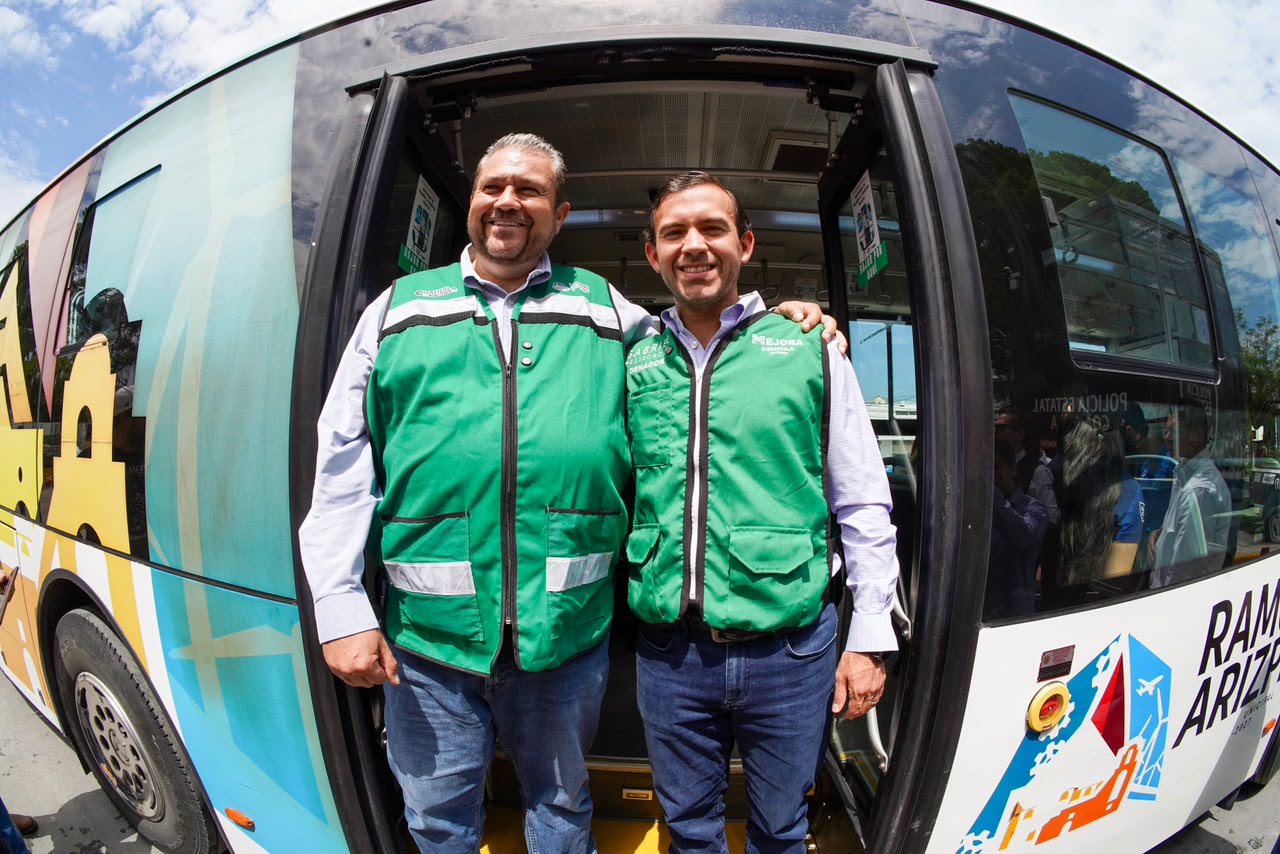 Supervisan Tomás Gutiérrez y Gabriel Elizondo la Ruta Estudiantil Gratuita
