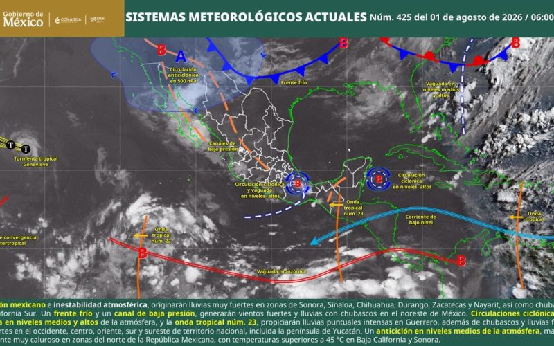 Alertan por frente frío fuera de temporada