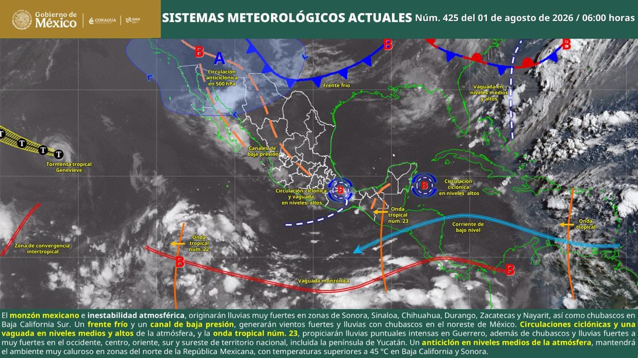 Alerta por frente frío fuera de temporada