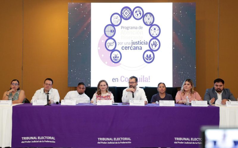 Inauguran el Programa Atención Itinerante por una Justicia Cercana