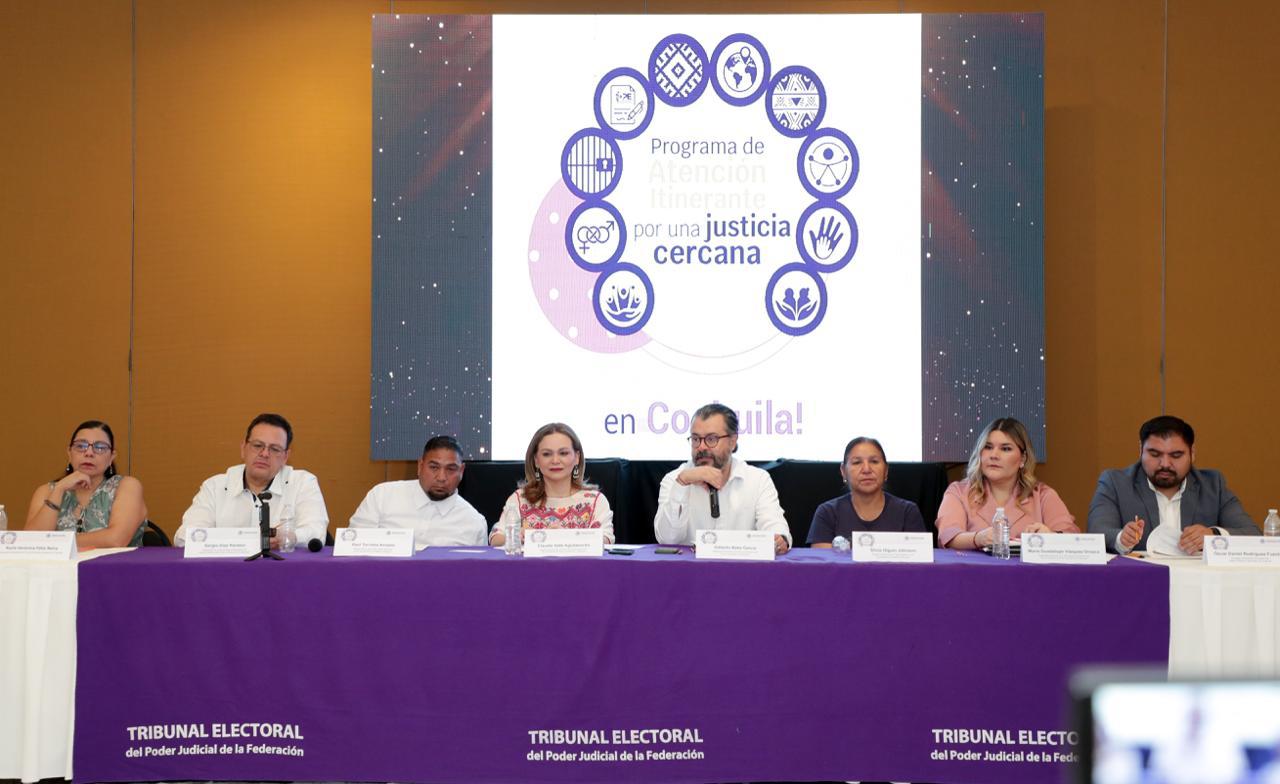 Inauguran el Programa Atención Itinerante por una Justicia Cercana