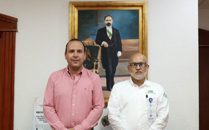 Se reúne Alcalde con el Superintendente de CFE  