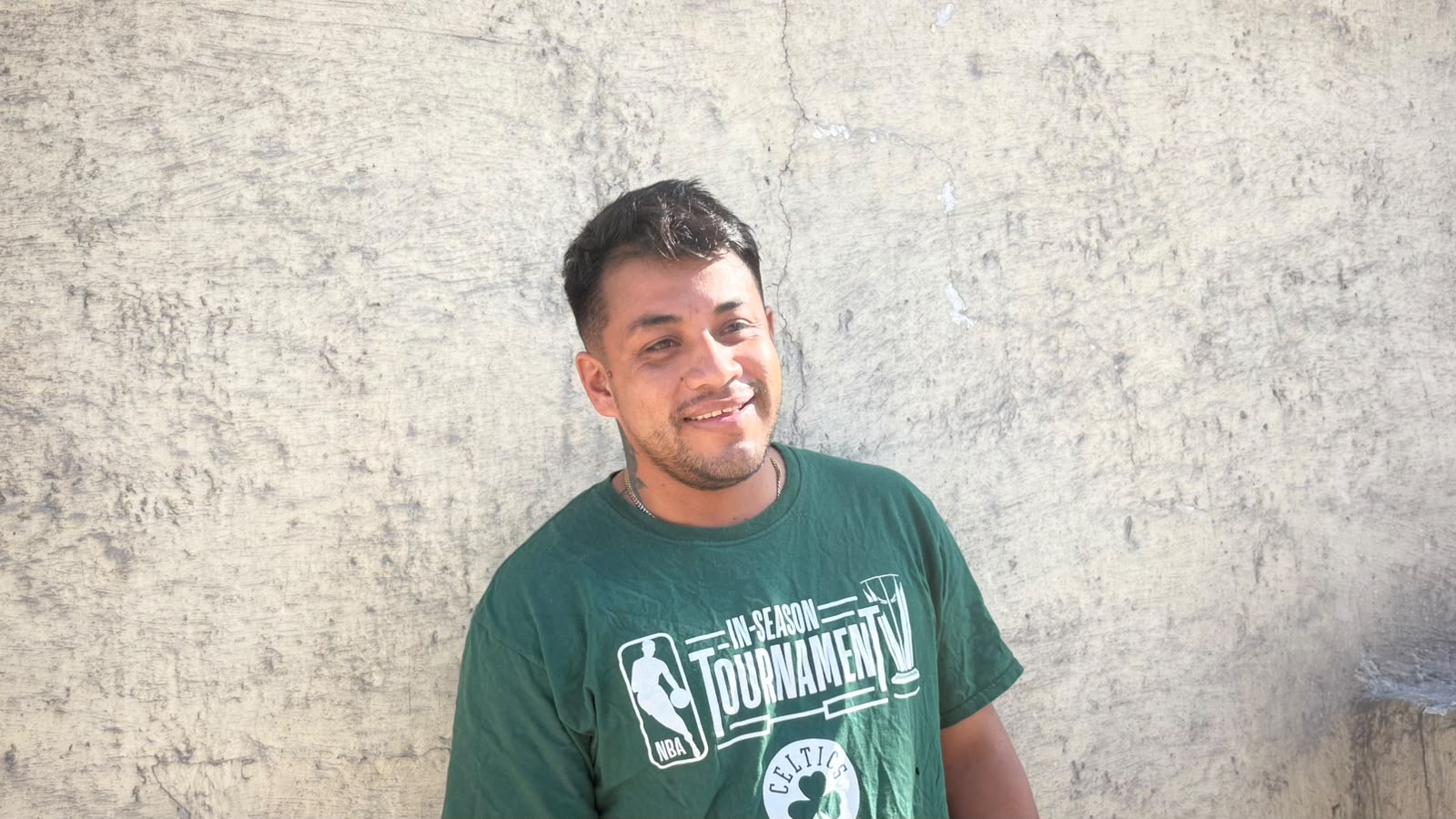 “Lo único que hice fue abrazarlo”, relata Luis