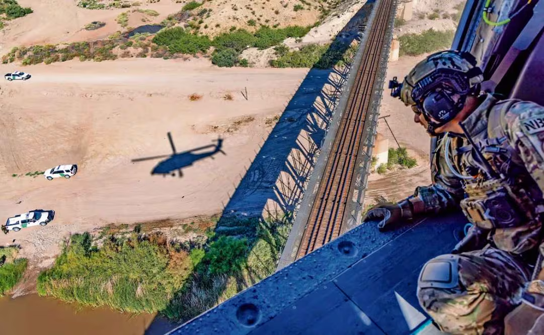 EU derriba con láser drones de c4rteles mexicanos en la frontera sur, reporta Comando Norte; utilizó sistema AMP-HEL por primera vez