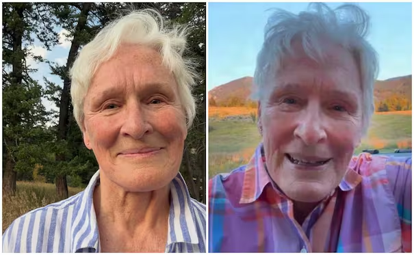Glenn Close sorprende con fotos al natural y reflexiona sobre envejecer: «¿Qué crece a medida que envejeces?»