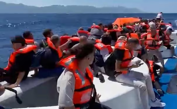 Reportan 7 muert*s y 23 desaparecidos tras naufragio de un ferry en Chipre del Norte; aún no se determinan las causas del hundimiento